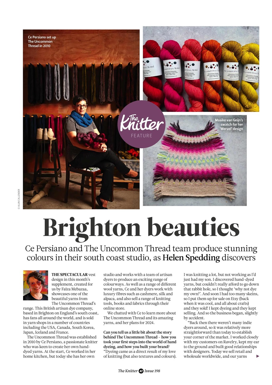 The Knitter Preview Pages