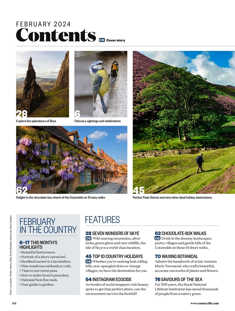 BBC Countryfile Magazine Preview Pages