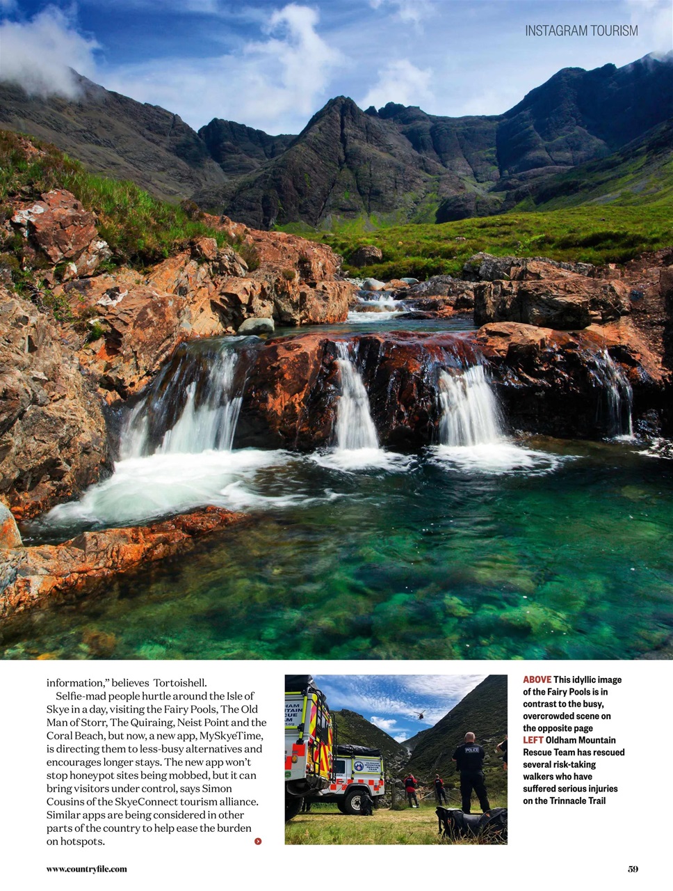 BBC Countryfile Magazine Preview Pages