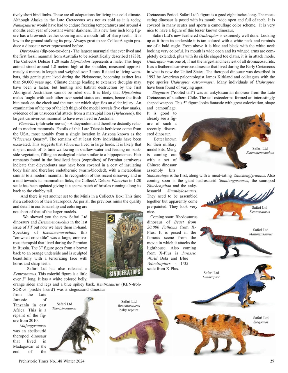 Prehistoric Times Preview Pages