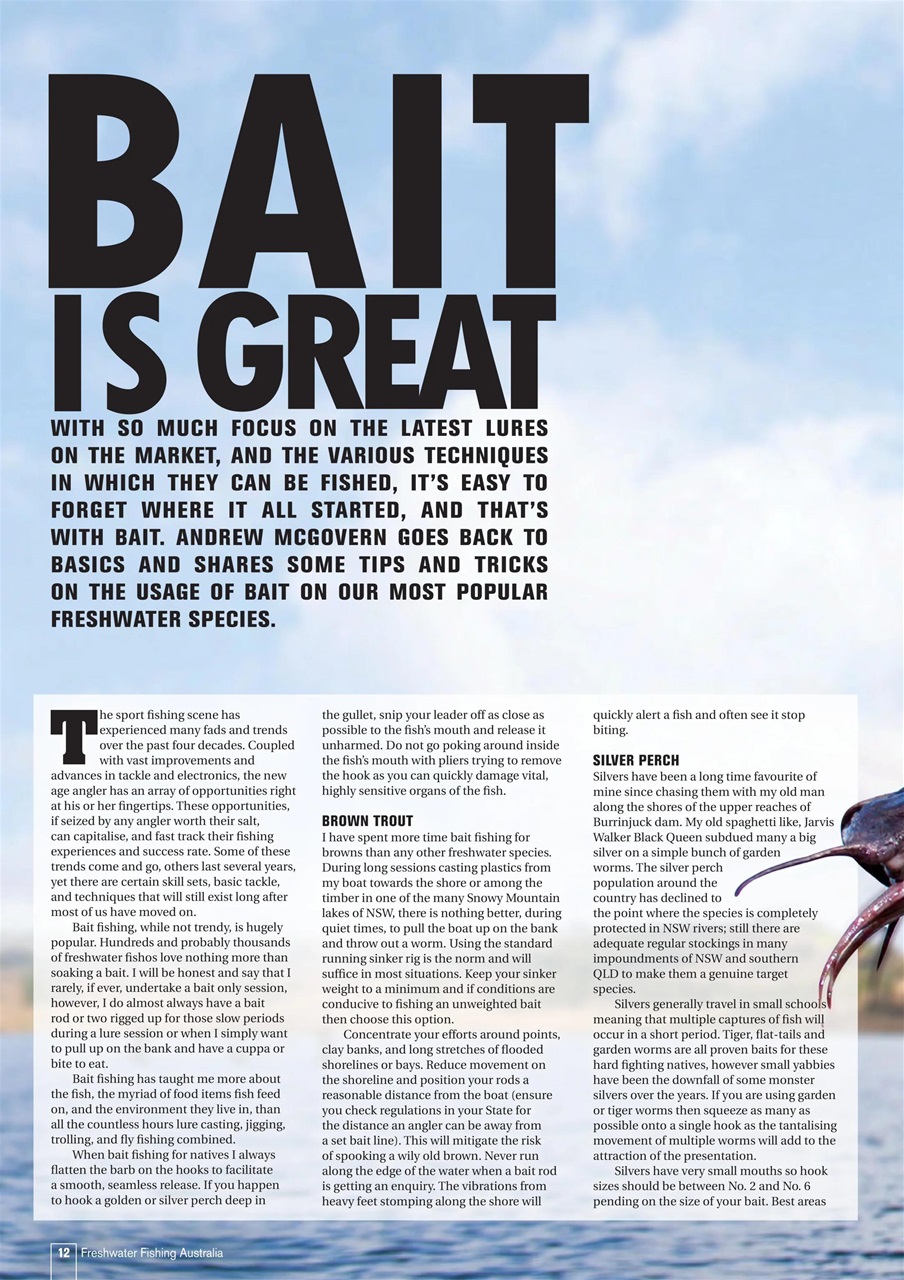 Freshwater Fishing Australia Preview Pages