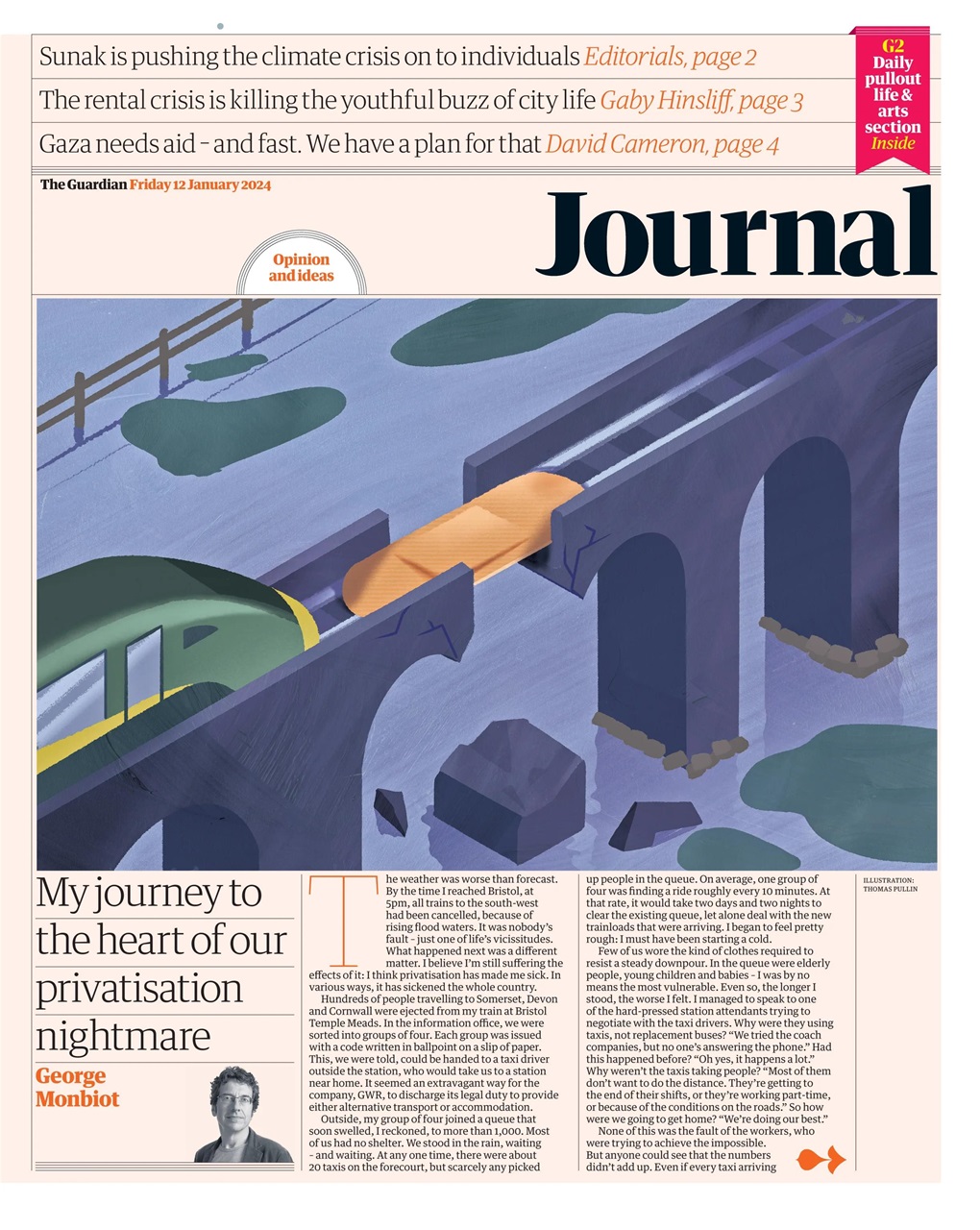 The Guardian Newspaper Preview Pages