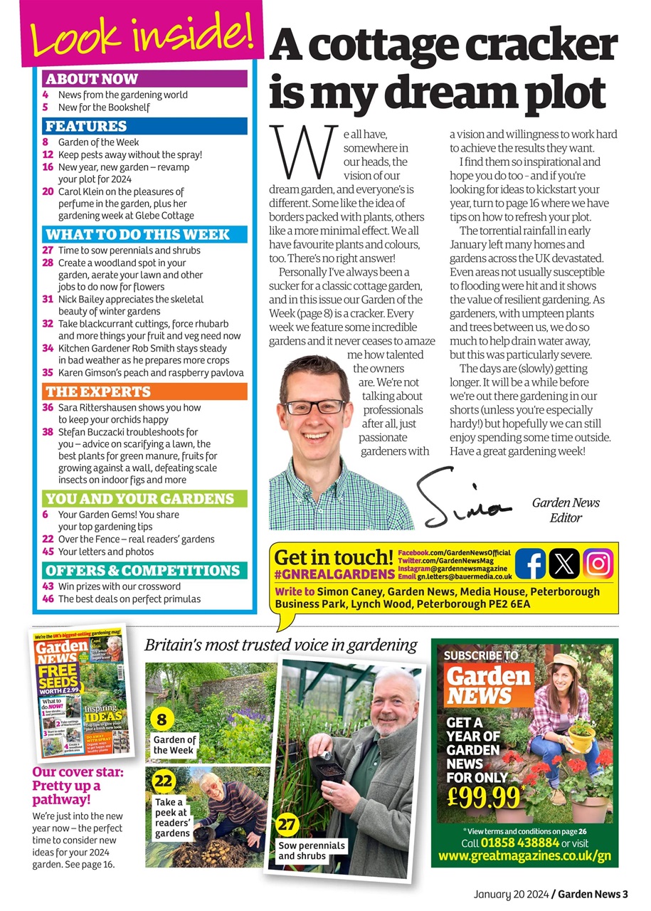 Garden News Preview Pages