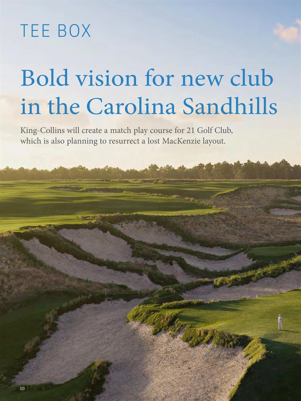 Golf Course Architecture Preview Pages