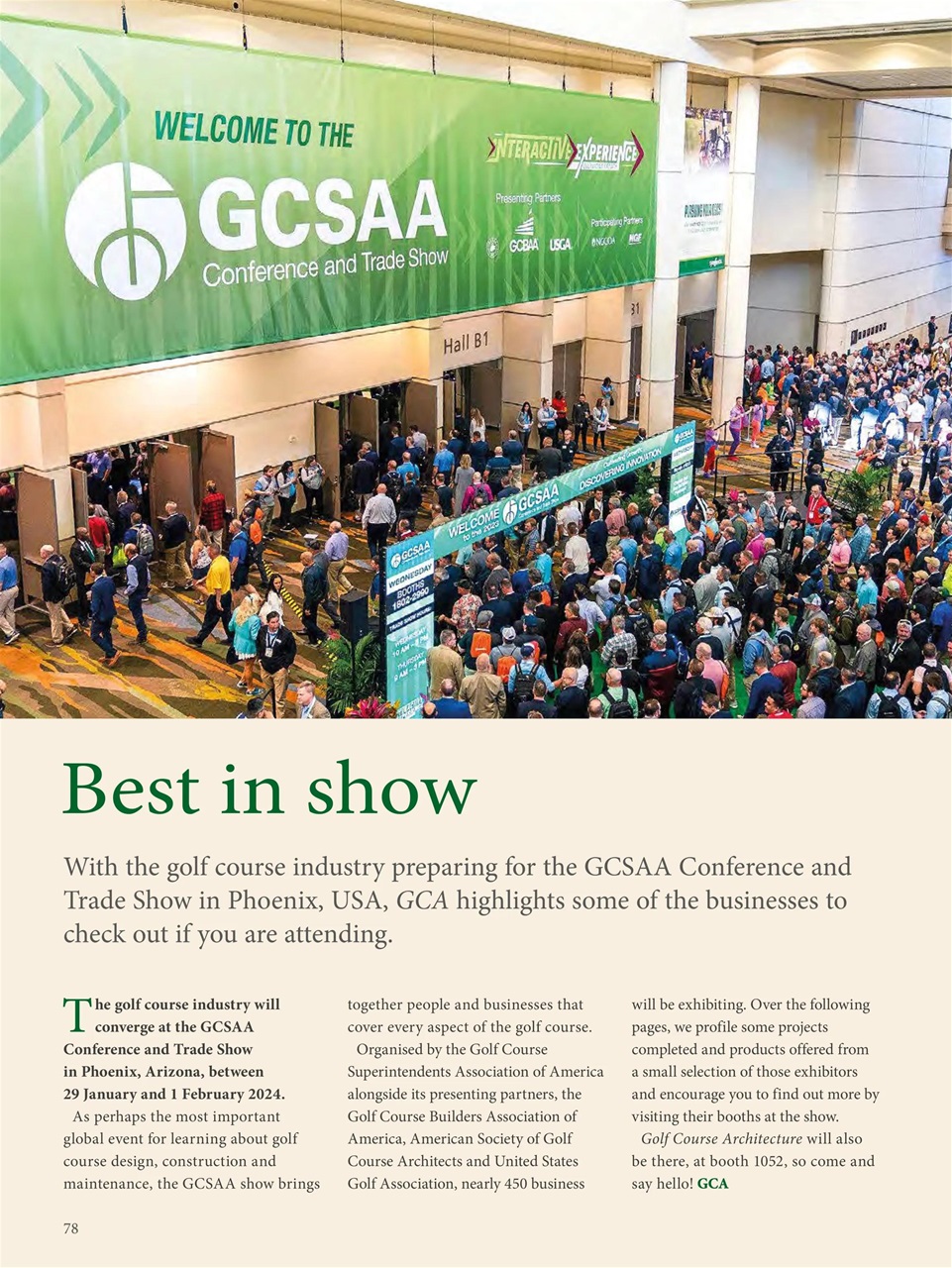 Golf Course Architecture Preview Pages