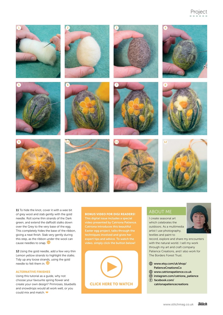 Stitch magazine Preview Pages