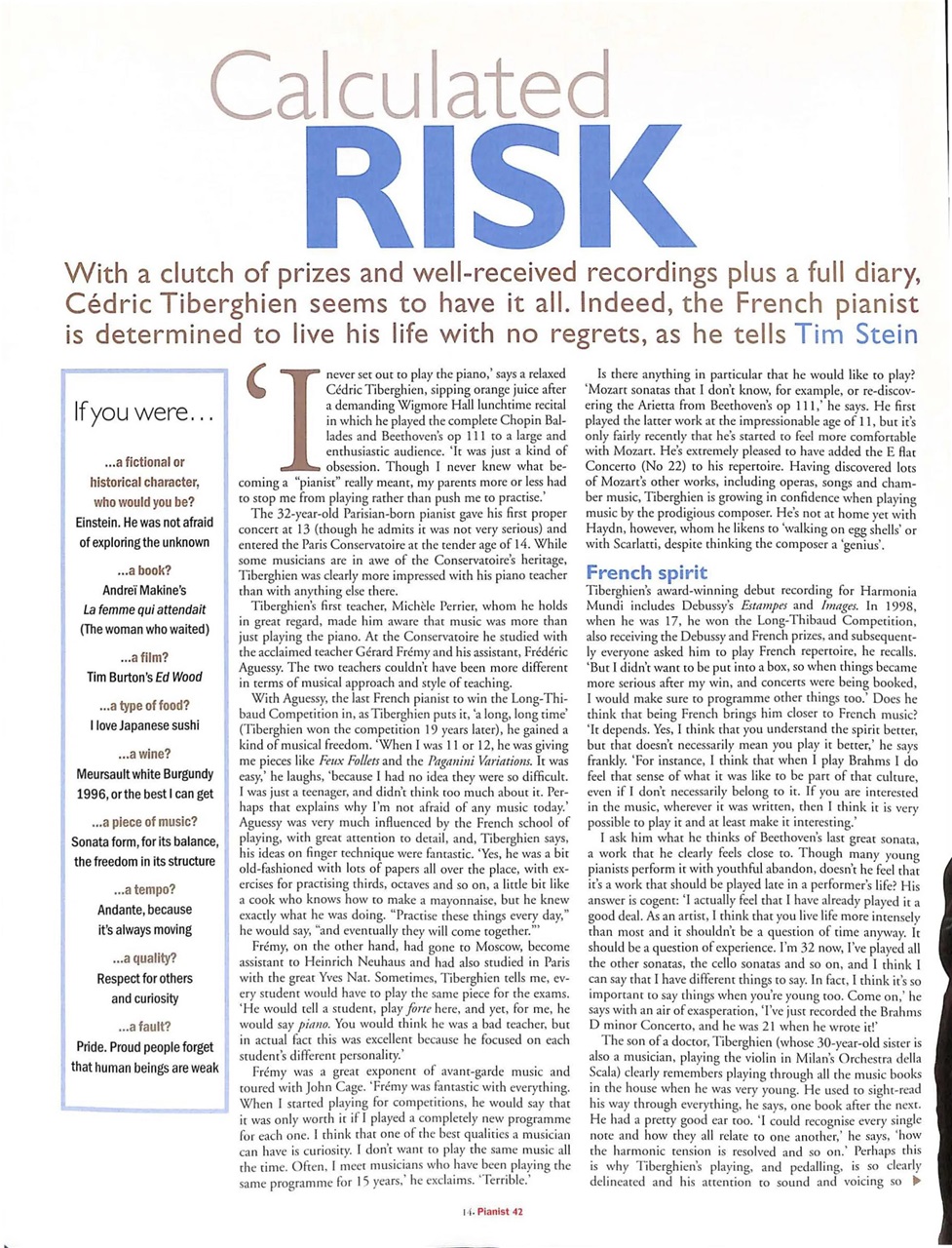 Pianist Preview Pages