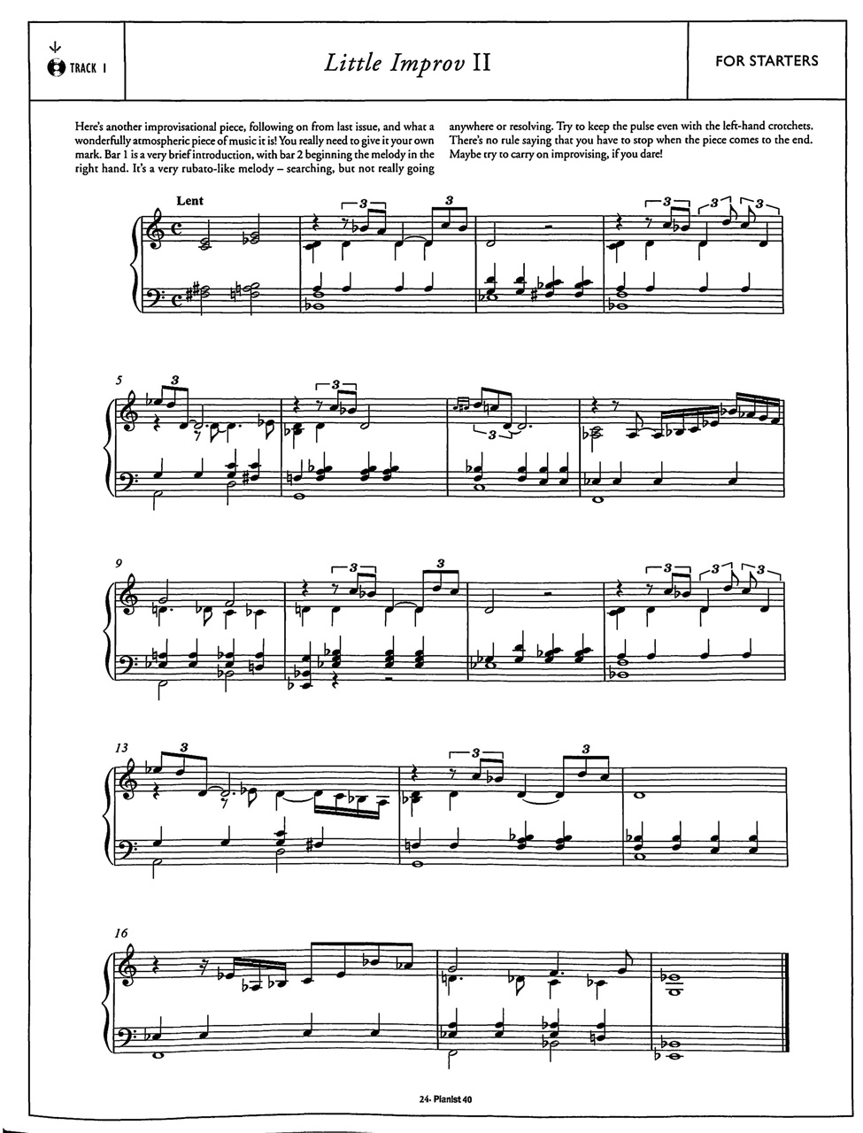 Pianist Preview Pages