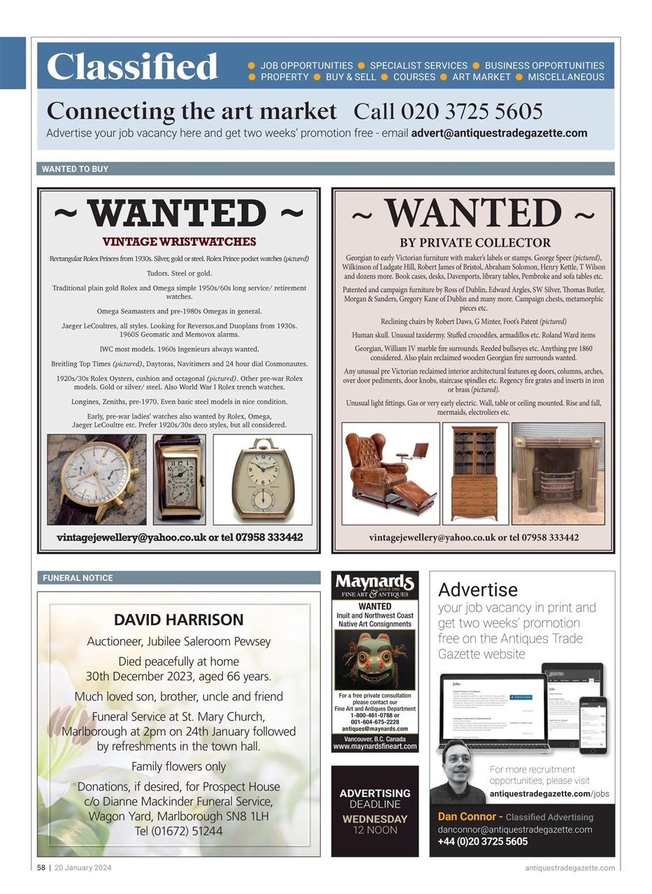 Antiques Trade Gazette Preview Pages