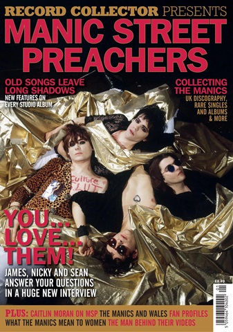 Record Collector Special - Manic Street Preacher issue Record Collector Special - Manic Street Preacher