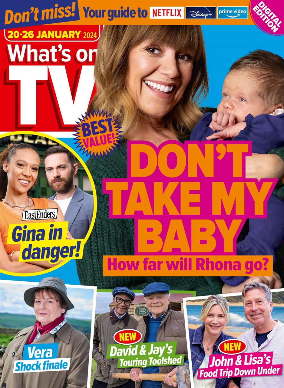 What's on TV Magazine 20 Jan 2024 Back Issue