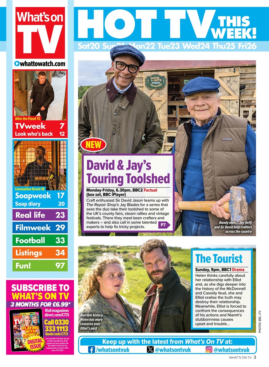 What's on TV Preview Pages