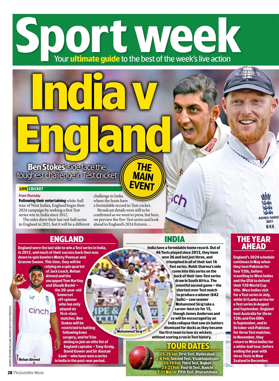 TV & Satellite Week Preview Pages