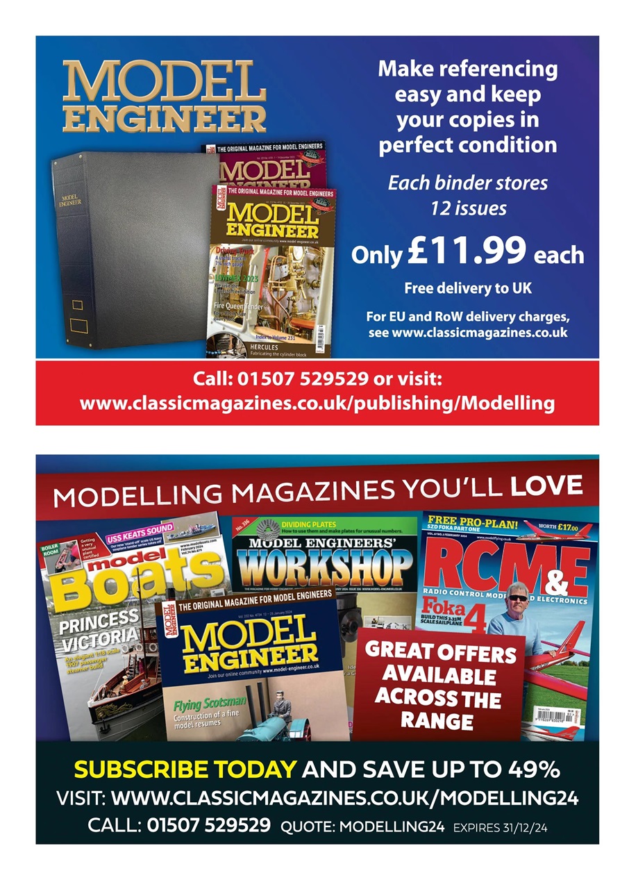 Model Engineer Preview Pages