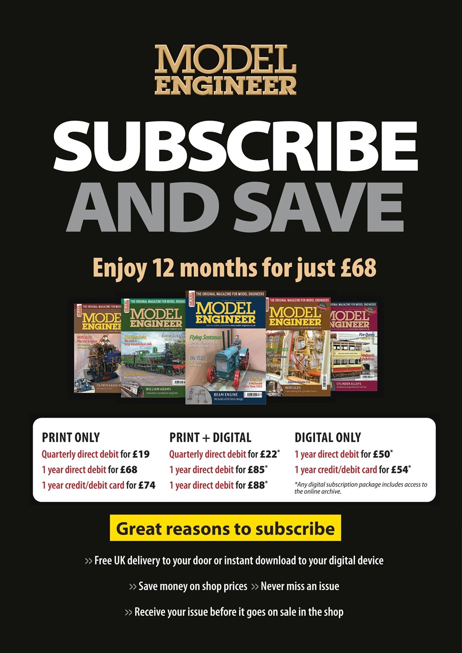 Model Engineer Preview Pages