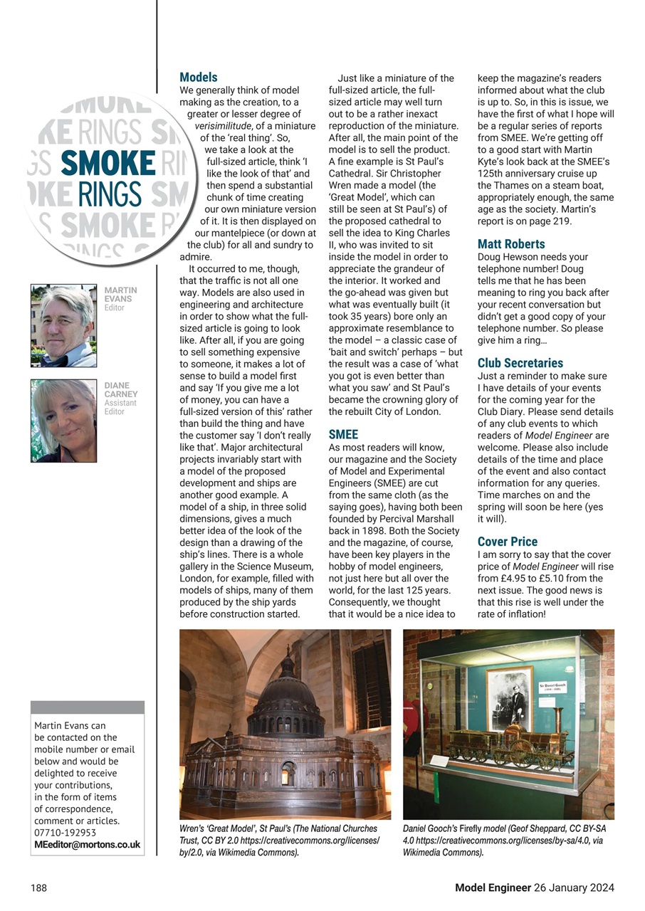 Model Engineer Preview Pages