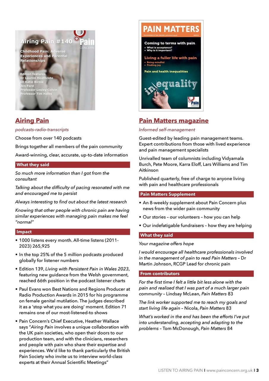 Pain Matters Preview Pages