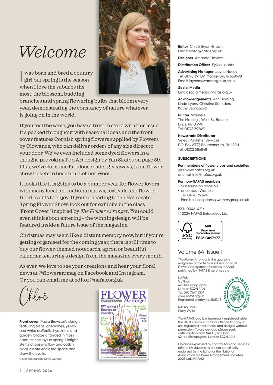 The Flower Arranger Preview Pages