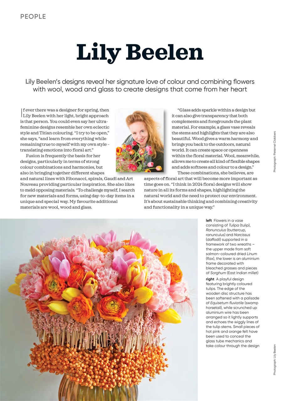 The Flower Arranger Preview Pages