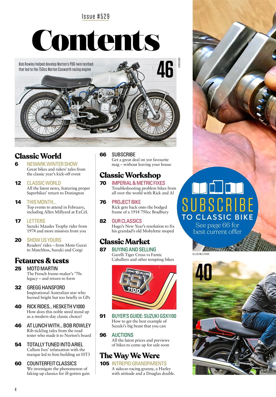 Classic Bike Preview Pages