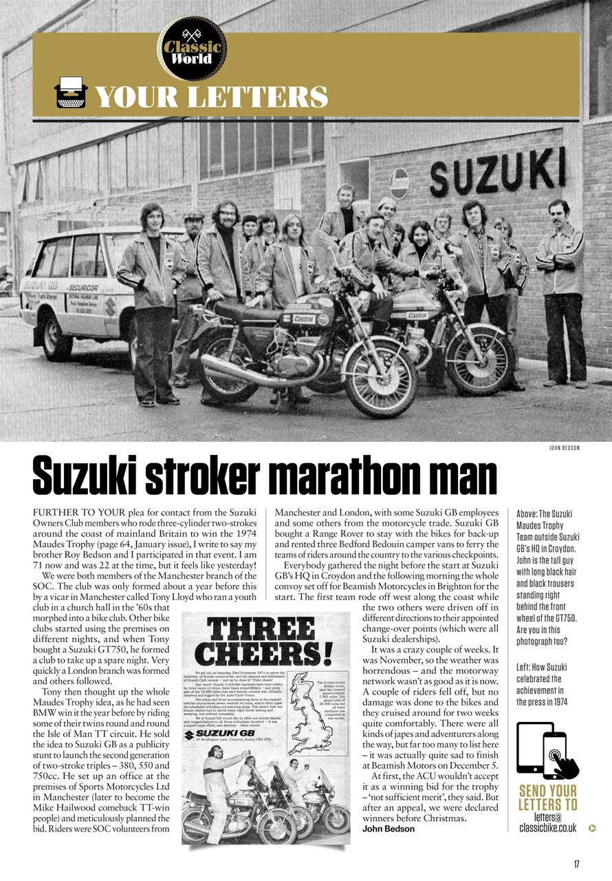 Classic Bike Preview Pages