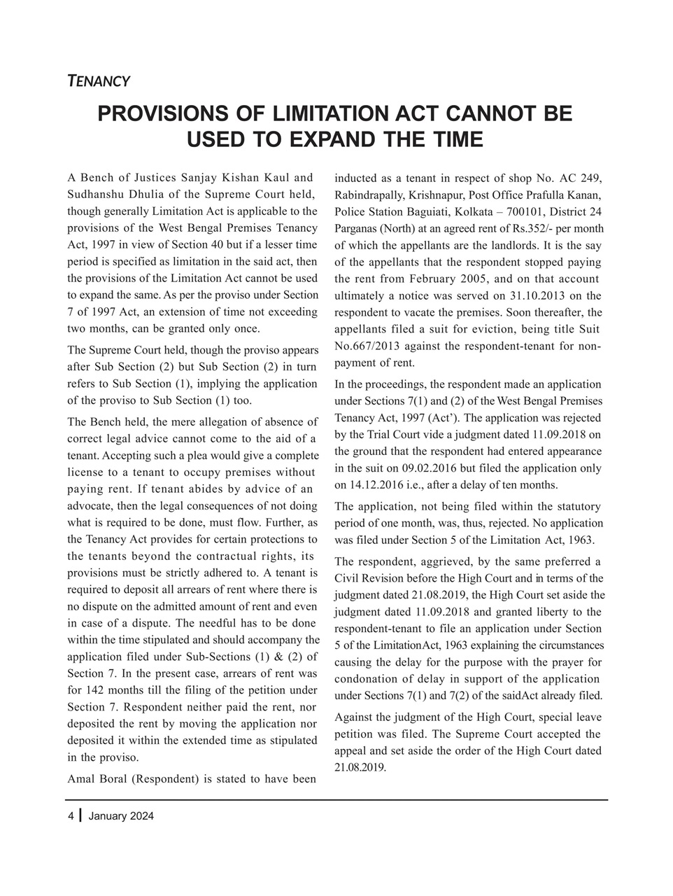 Lawteller – A Legal Awareness Magazine Preview Pages