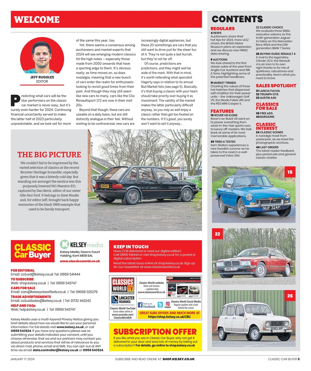 Classic Car Buyer Preview Pages