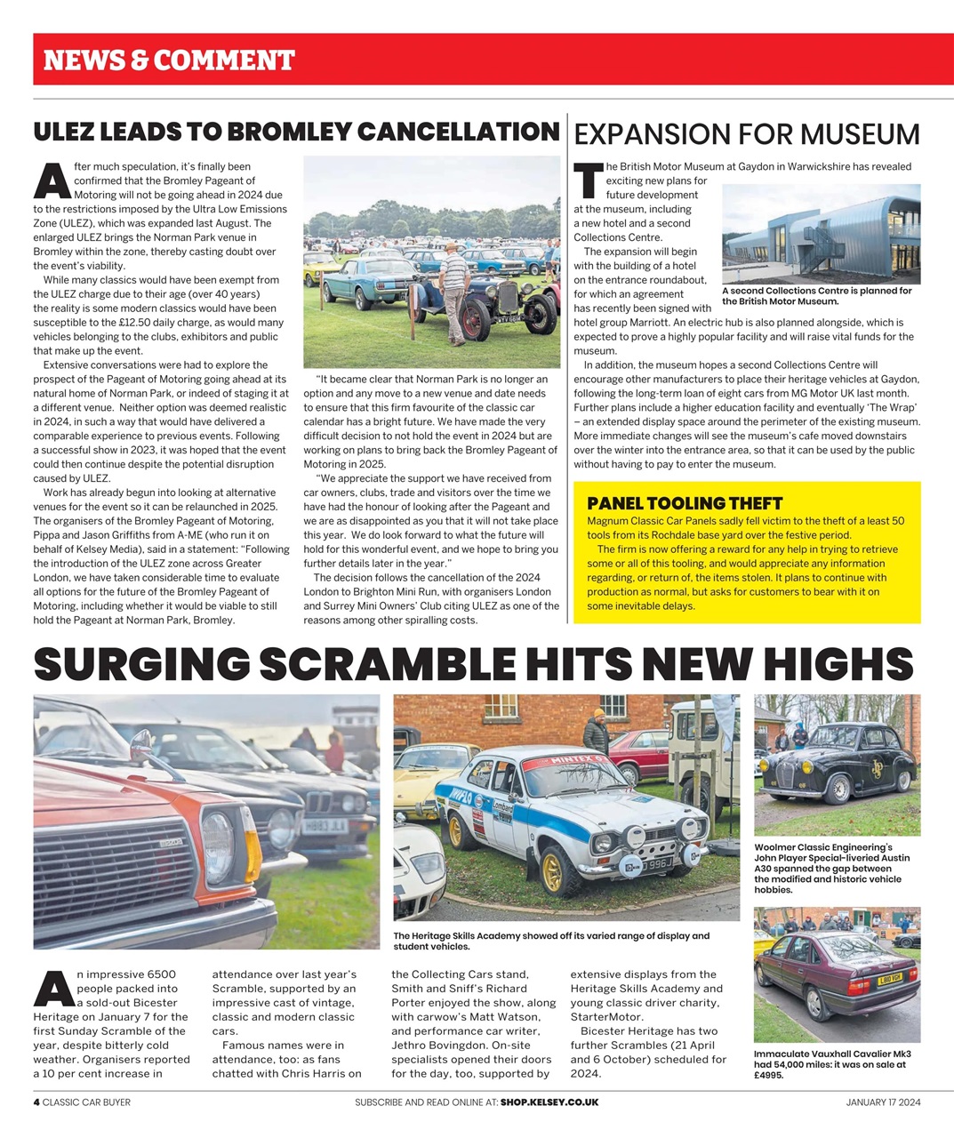Classic Car Buyer Preview Pages
