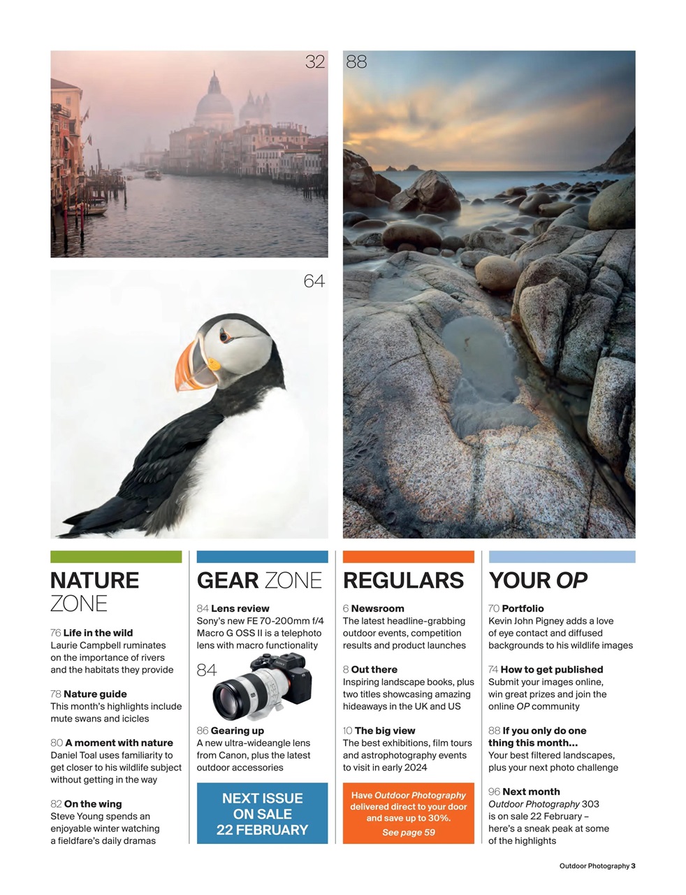 Outdoor Photography Preview Pages