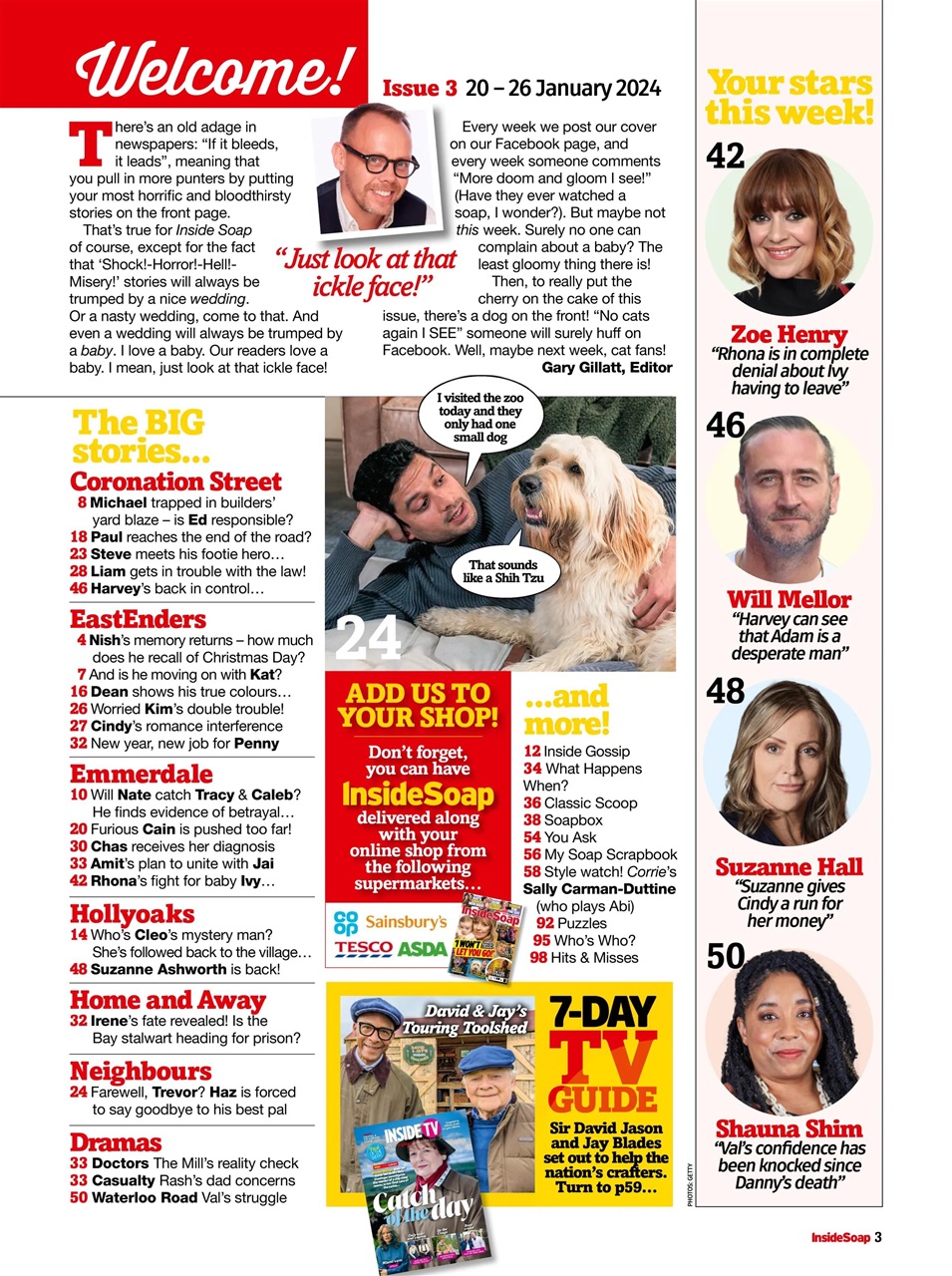 Inside Soap Preview Pages