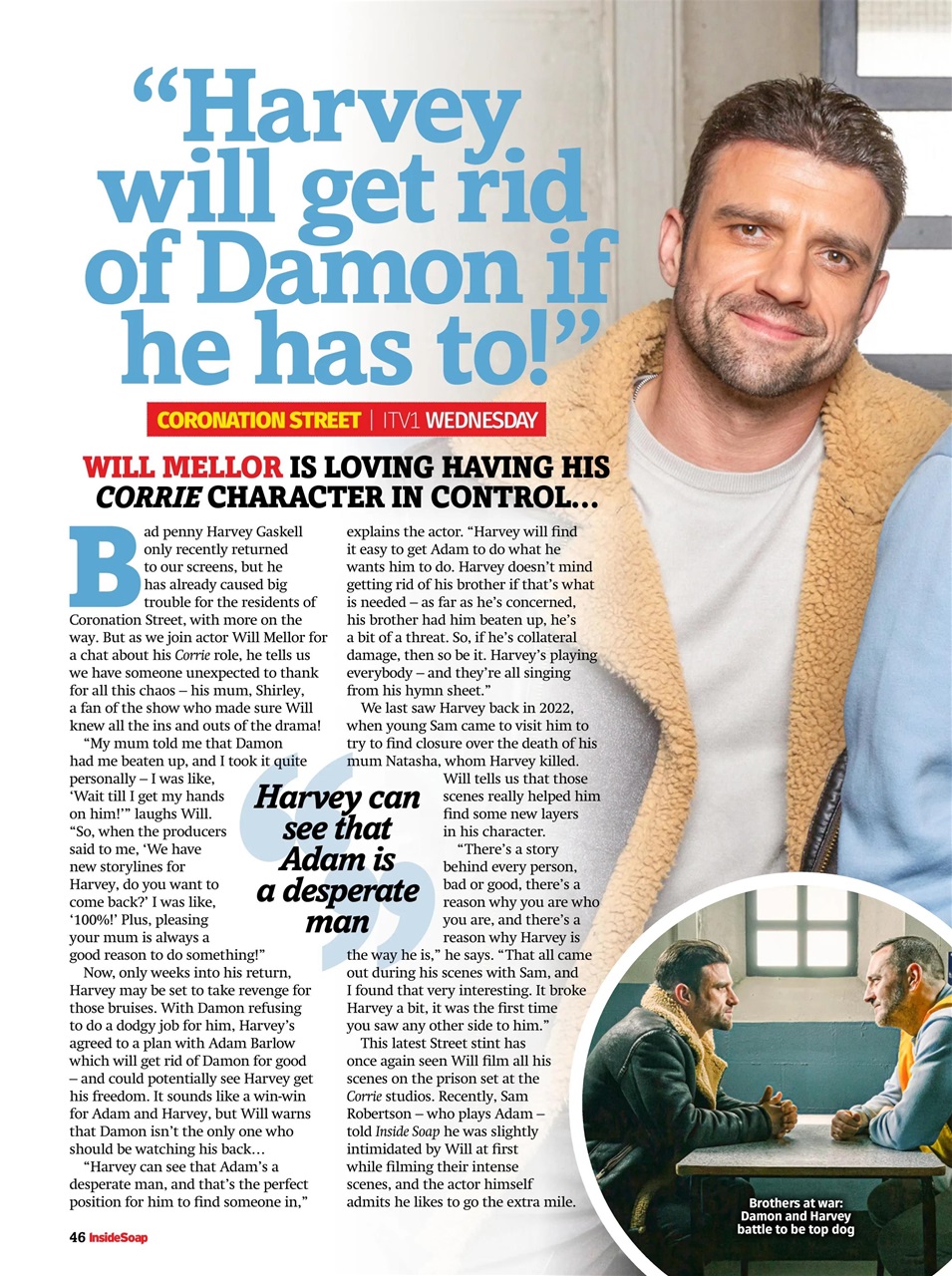 Inside Soap Preview Pages