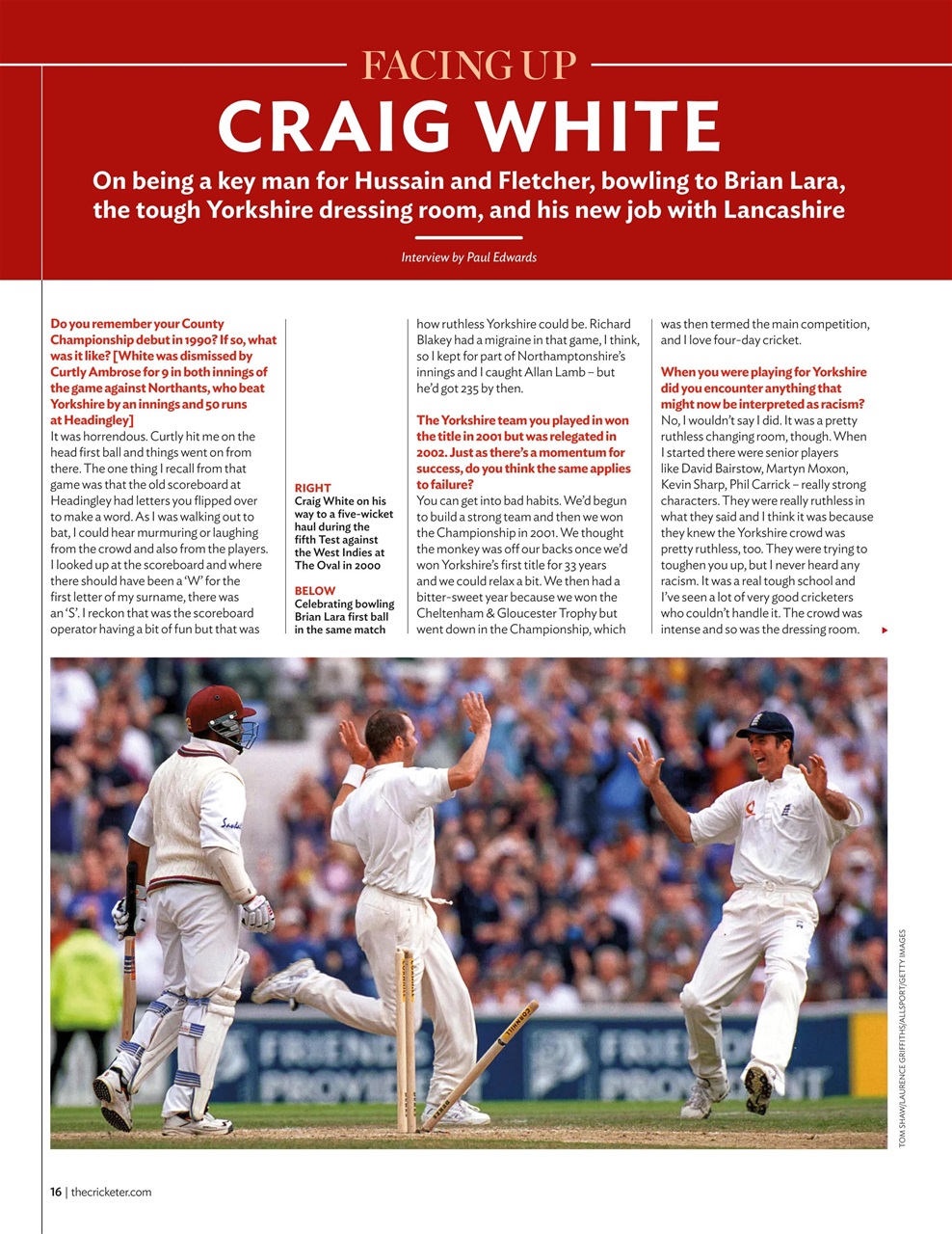 The Cricketer Magazine Preview Pages