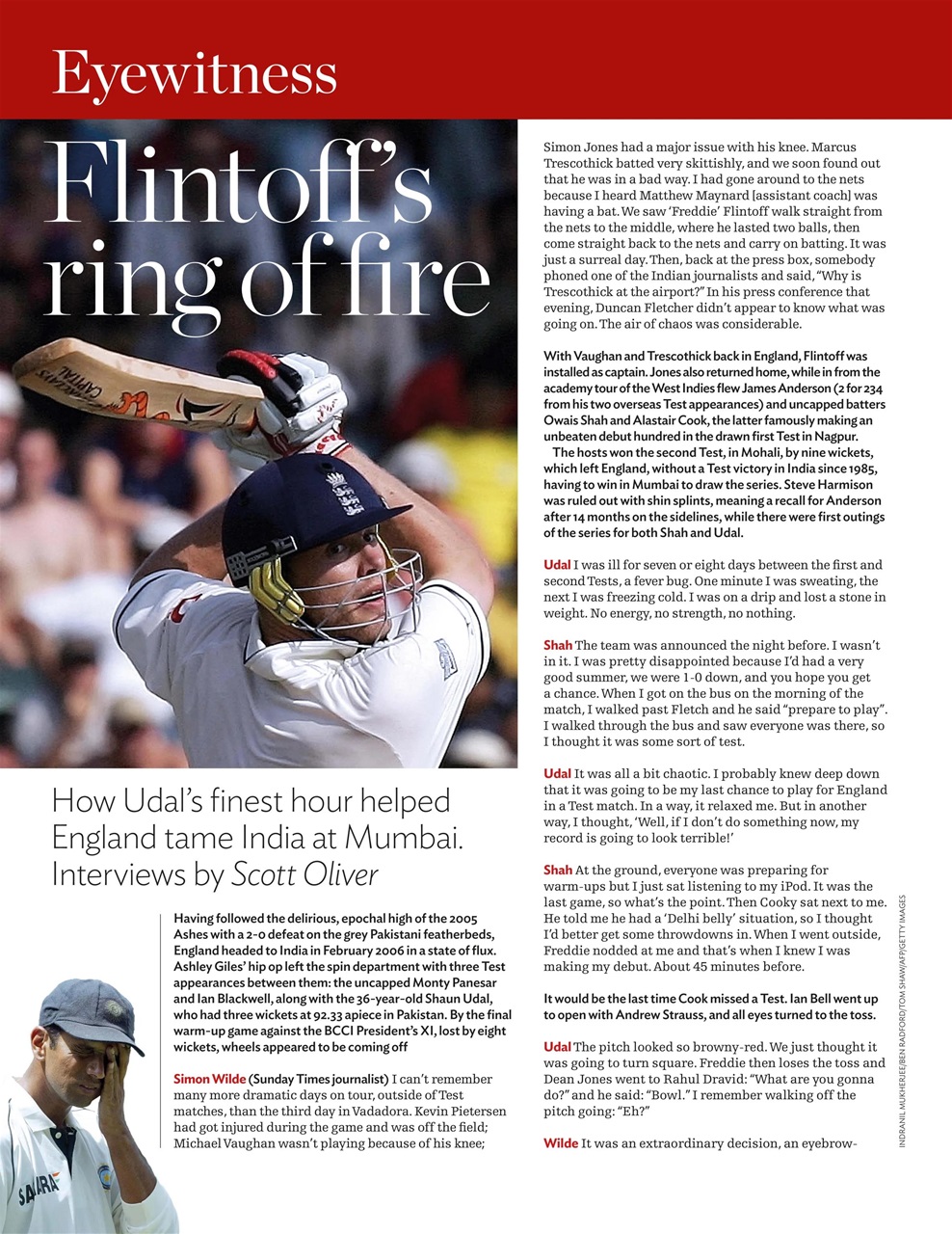 The Cricketer Magazine Preview Pages