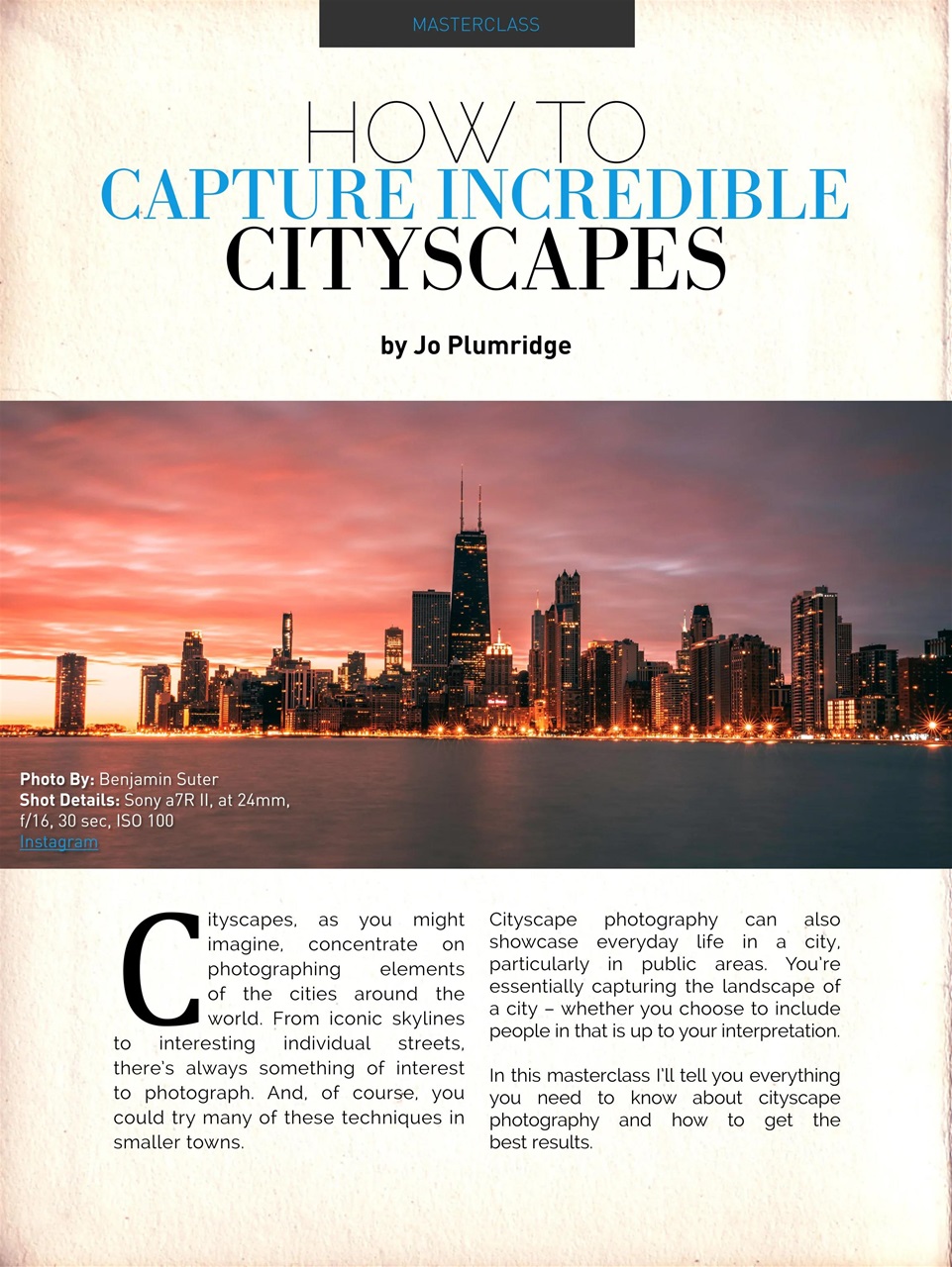 Photography Masterclass Magazine Preview Pages