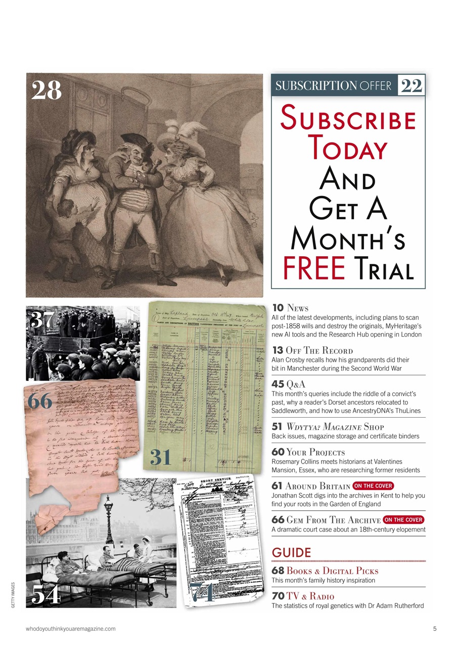 Who Do You Think You Are? Preview Pages