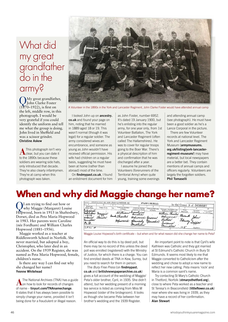 Who Do You Think You Are? Preview Pages