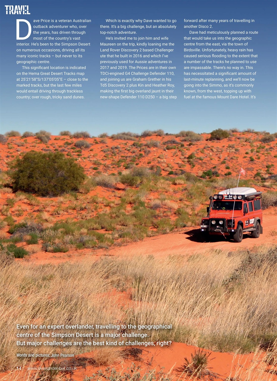 Overlander 4X4 Preview Pages