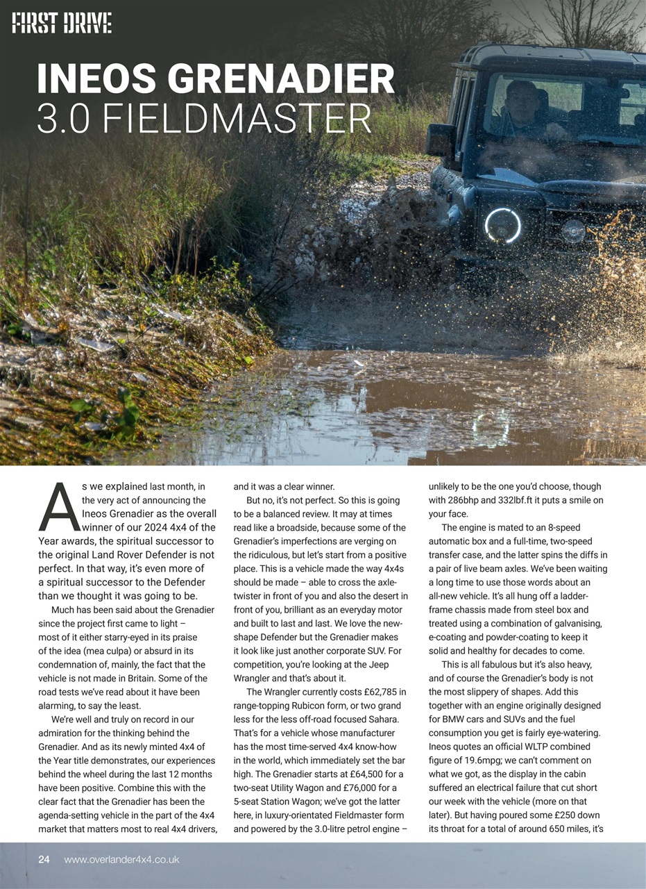 Overlander 4X4 Preview Pages
