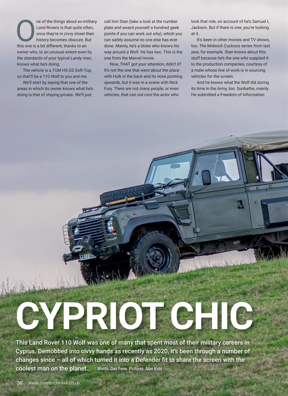 Overlander 4X4 Preview Pages