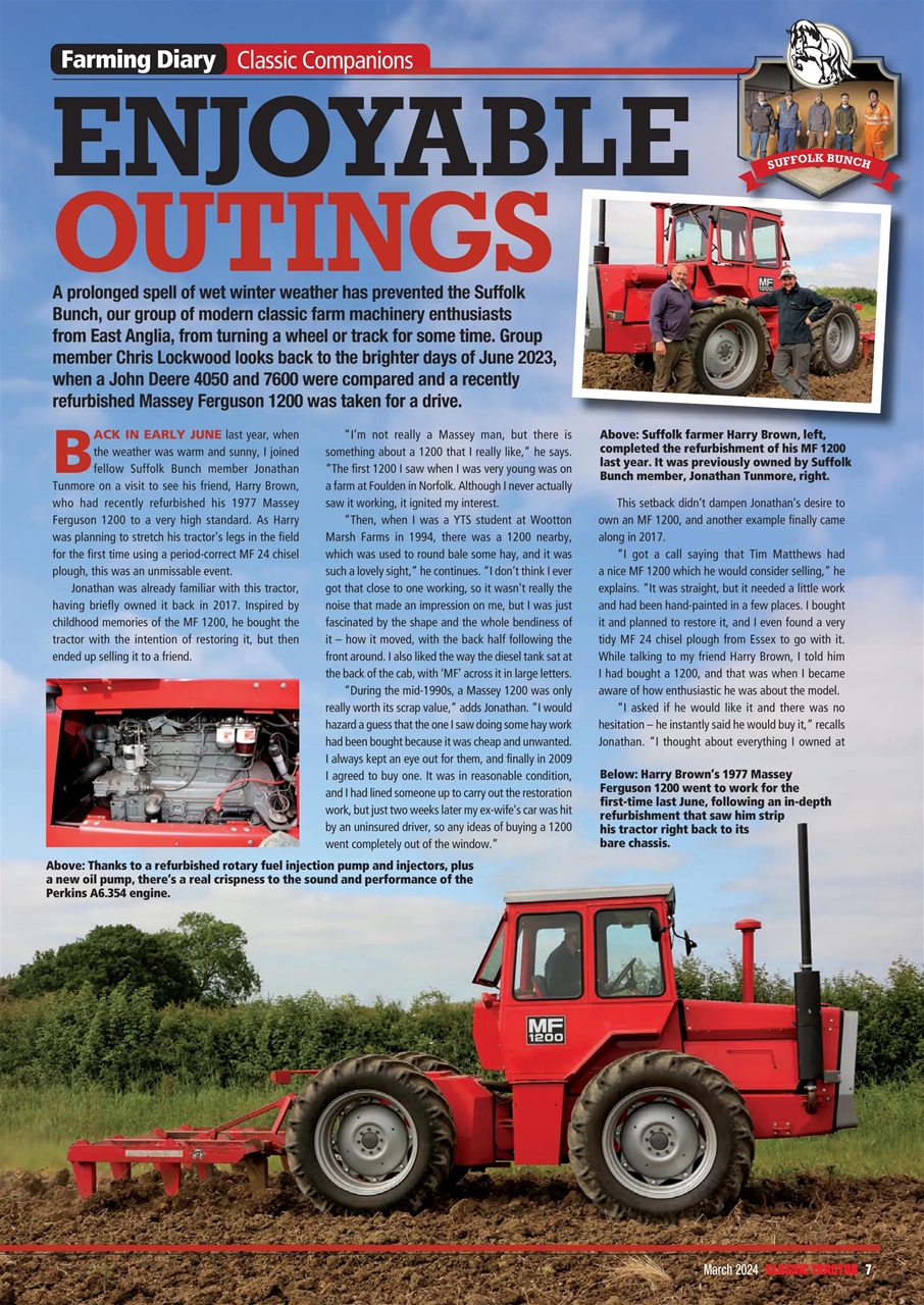 Classic Tractor Preview Pages