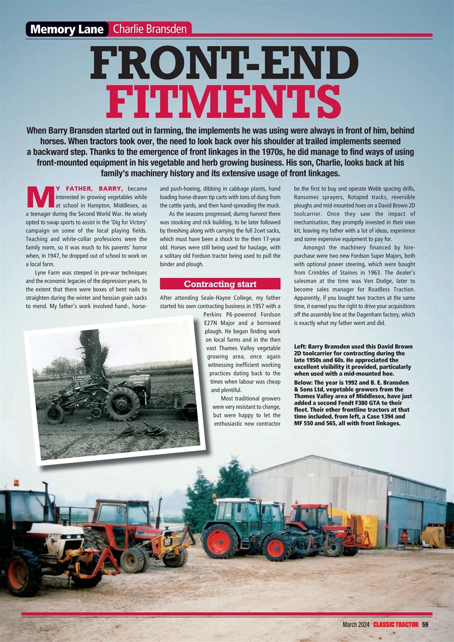 Classic Tractor Preview Pages