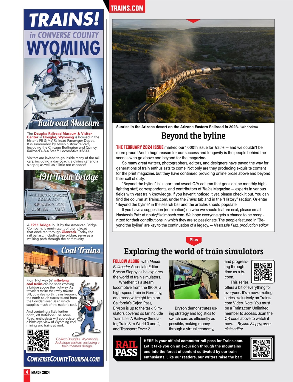 Trains Preview Pages