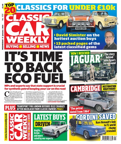 Classic Car Weekly issue 17-Jan-2024