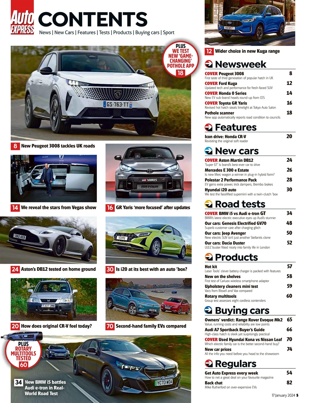 Auto Express Preview Pages