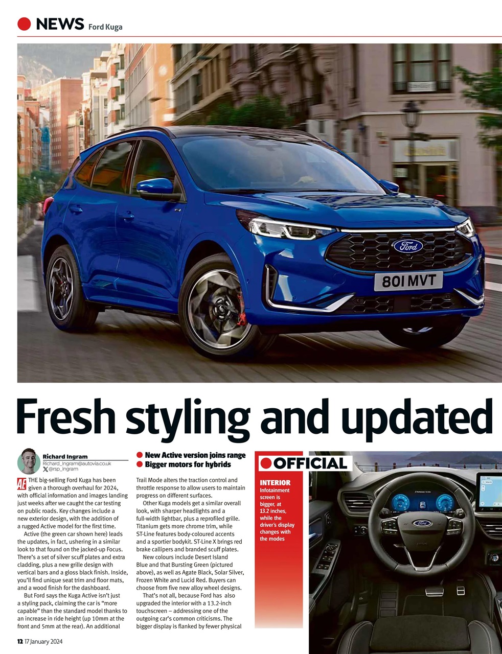 Auto Express Preview Pages