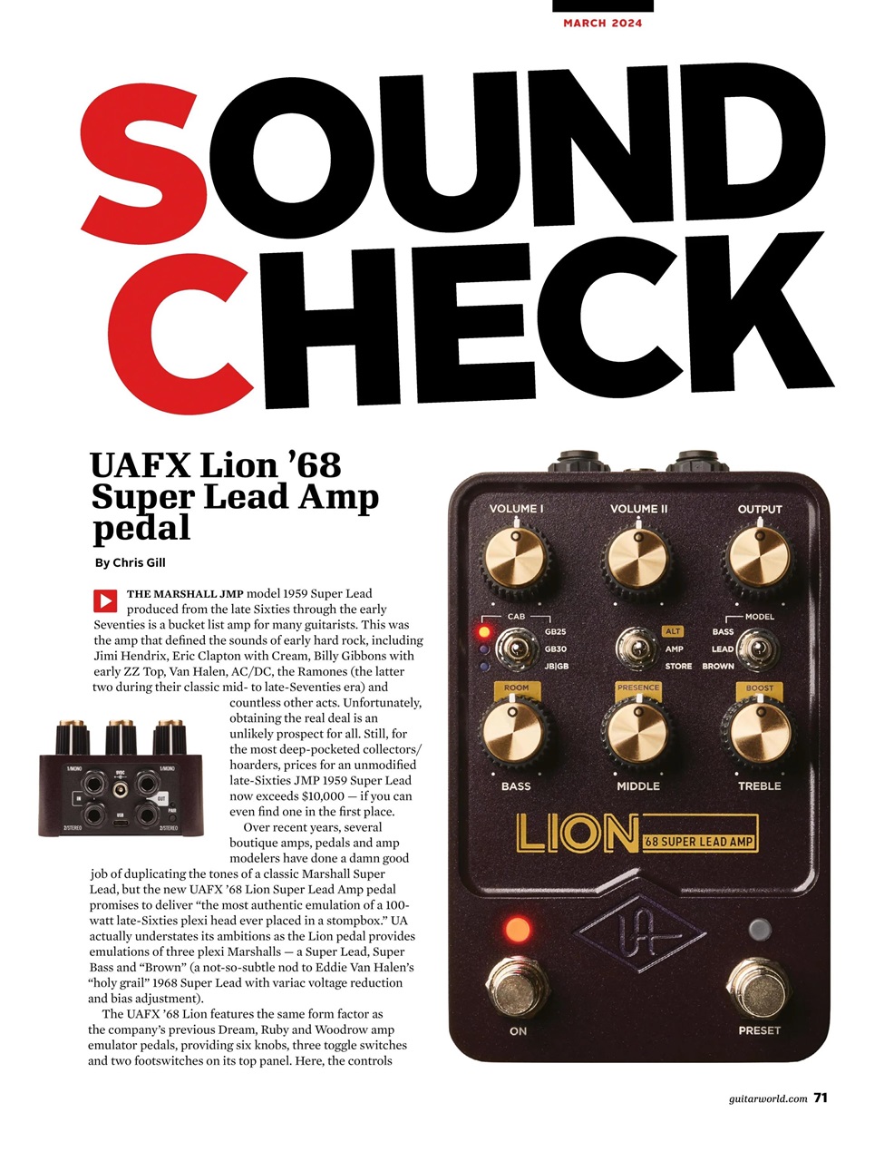 Guitar World Preview Pages