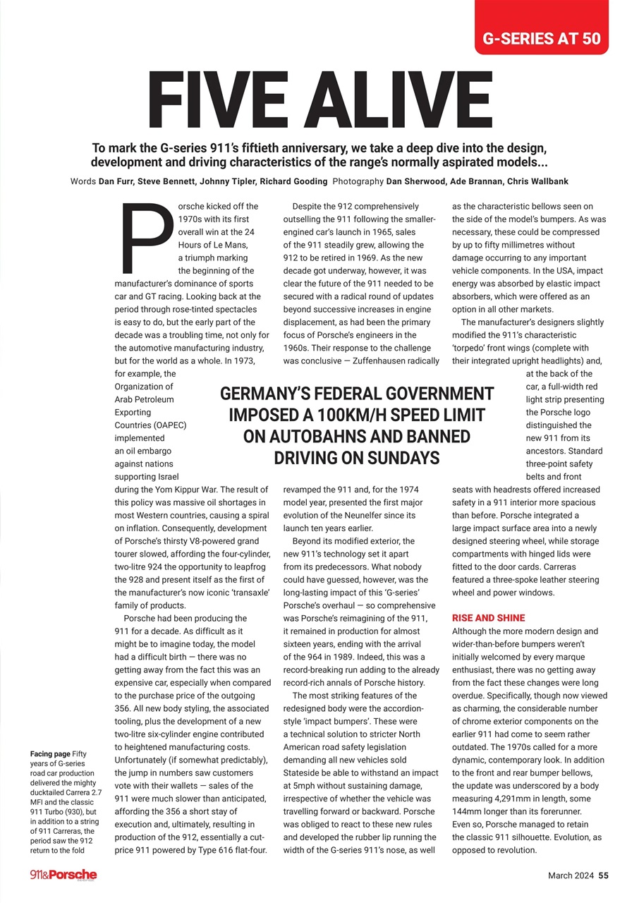 911 & Porsche World Preview Pages