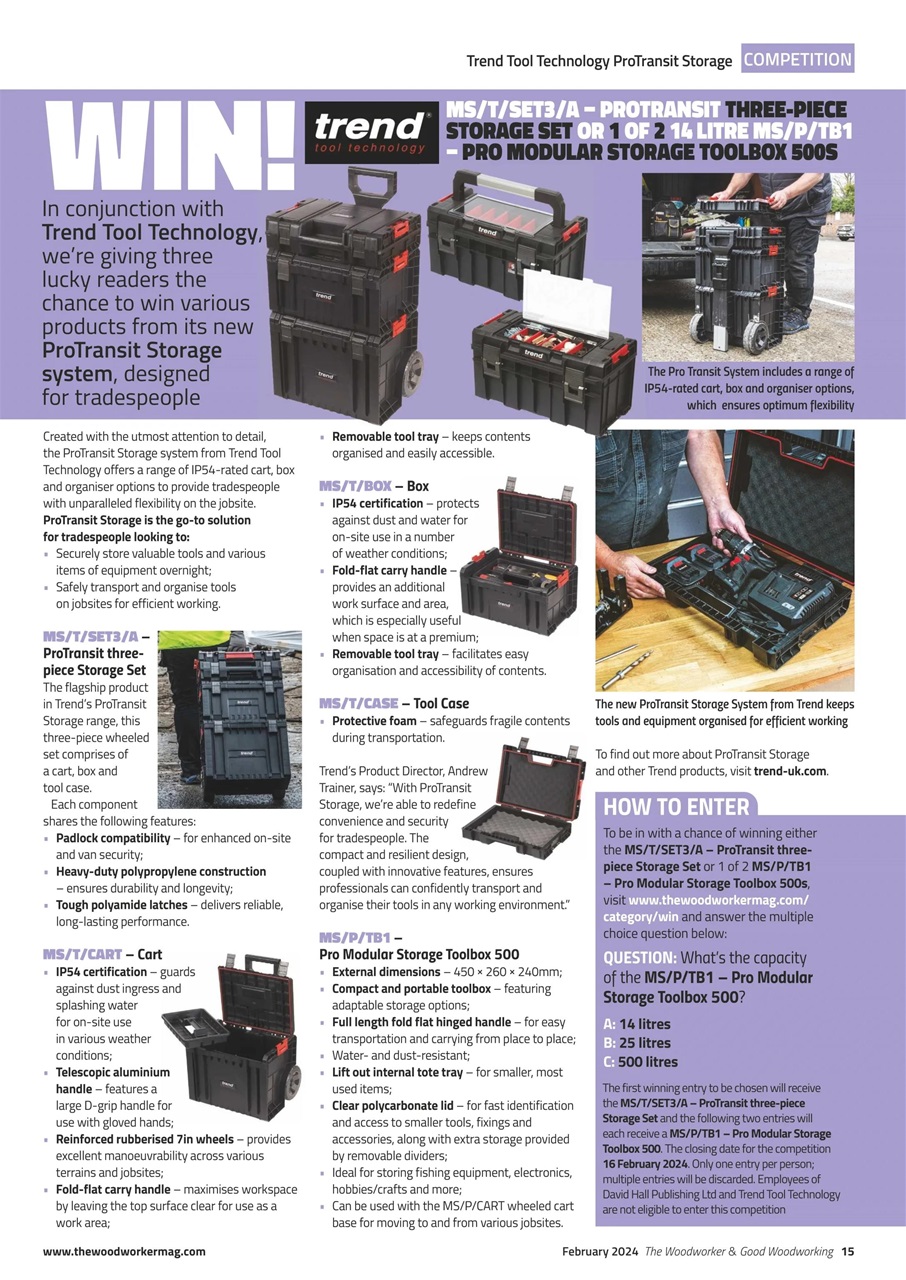 The Woodworker Magazine Preview Pages