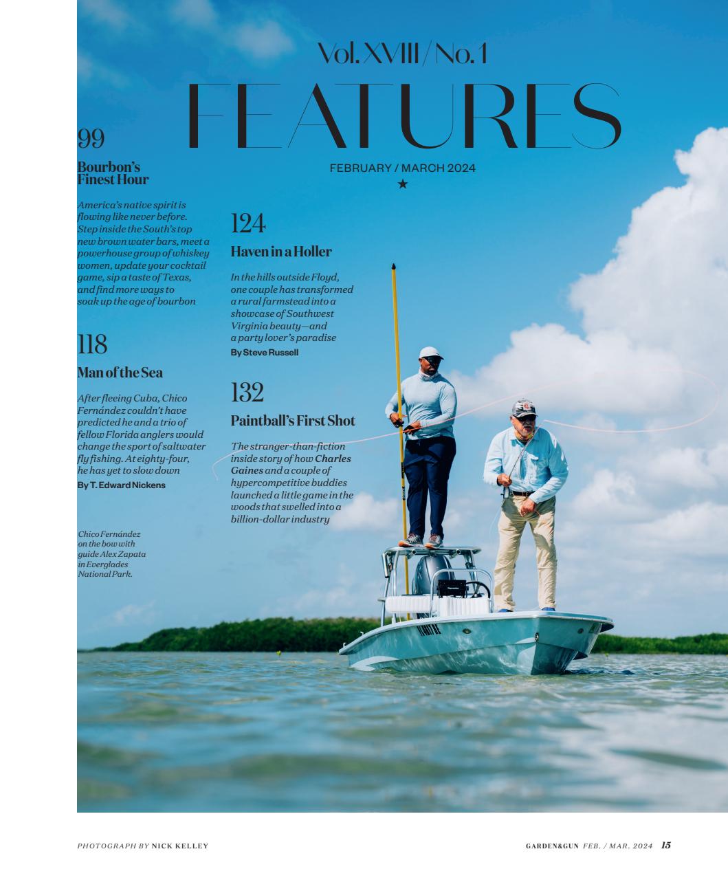 Garden and Gun Magazine Preview Pages