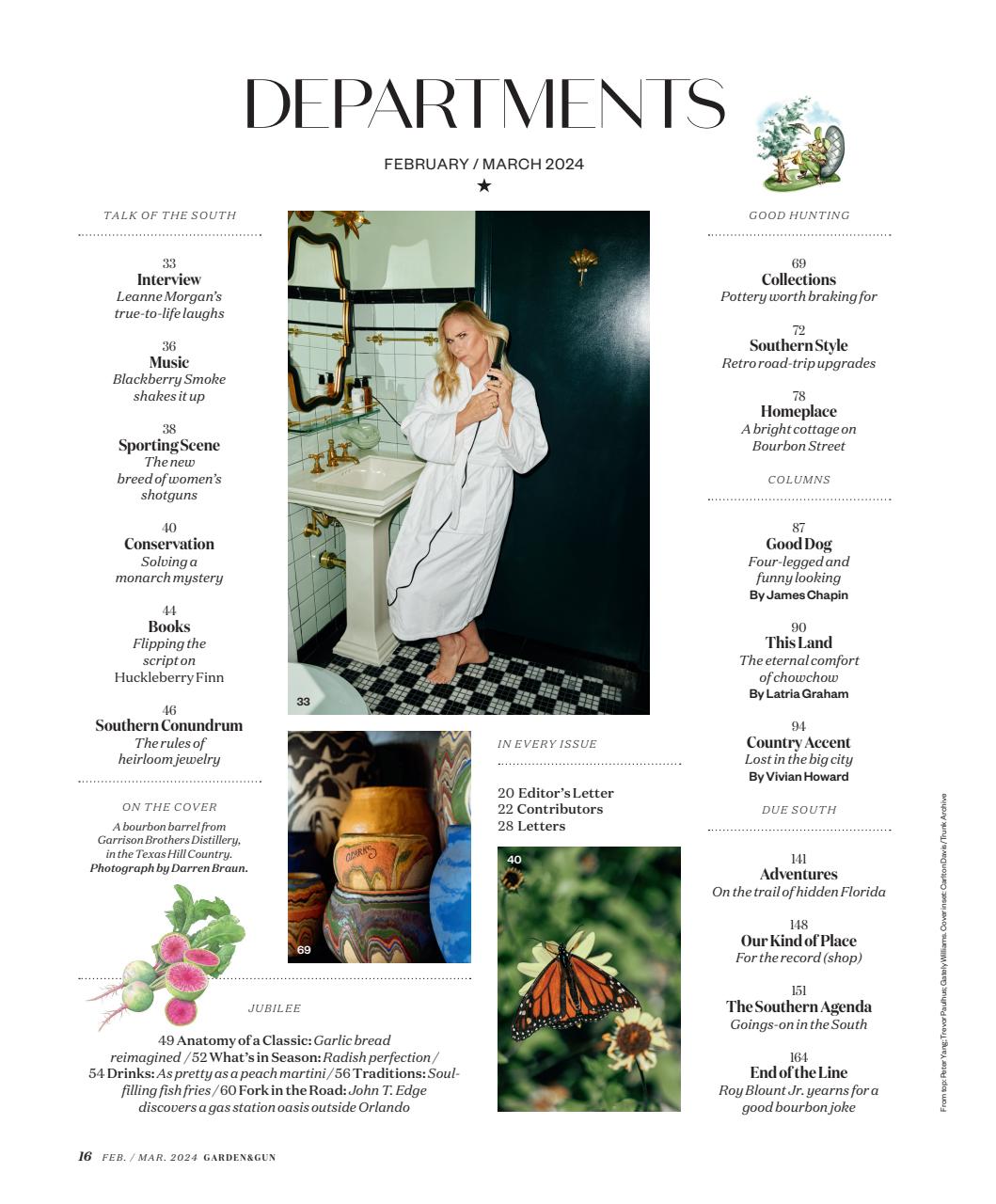 Garden and Gun Magazine Preview Pages